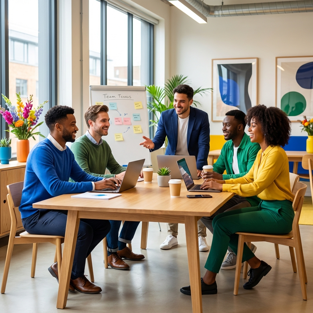 Equipo de trabajo profesional